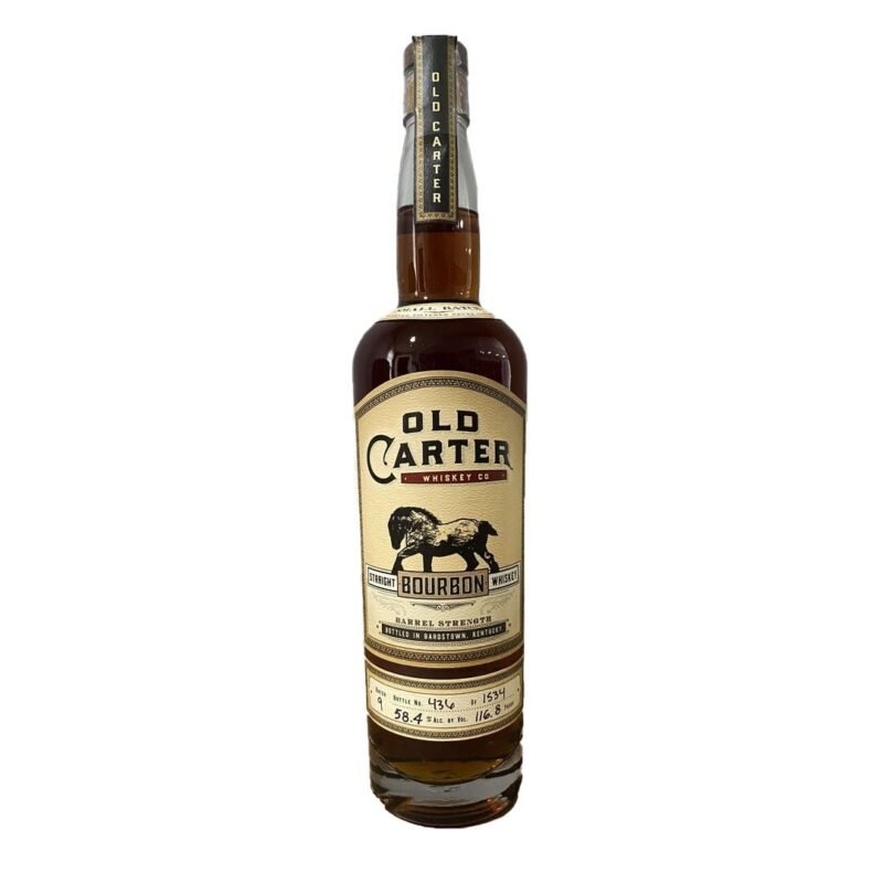 Old Carter Straight Rye Batch 9 750ml