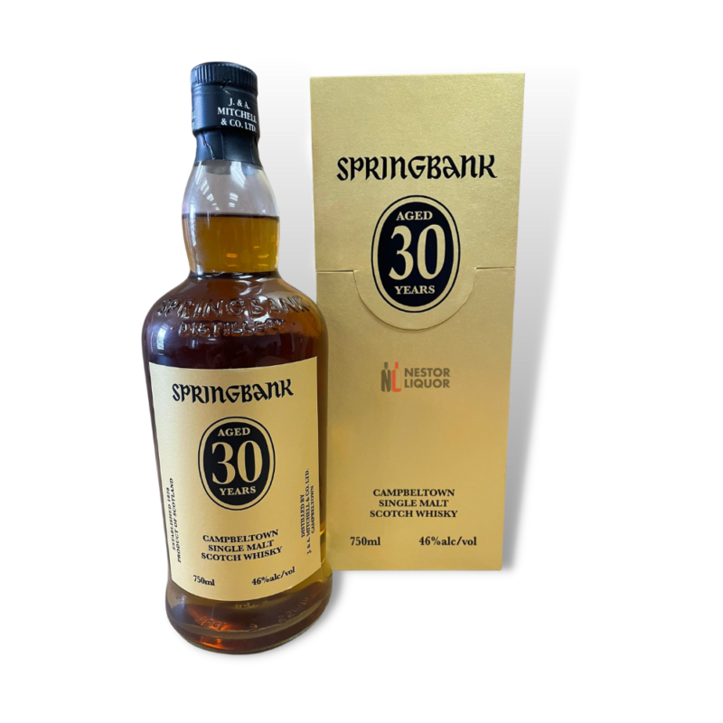 Springbank 30 Year Old Single Malt Scotch Whisky 2022 Release Limited Edition 750ml