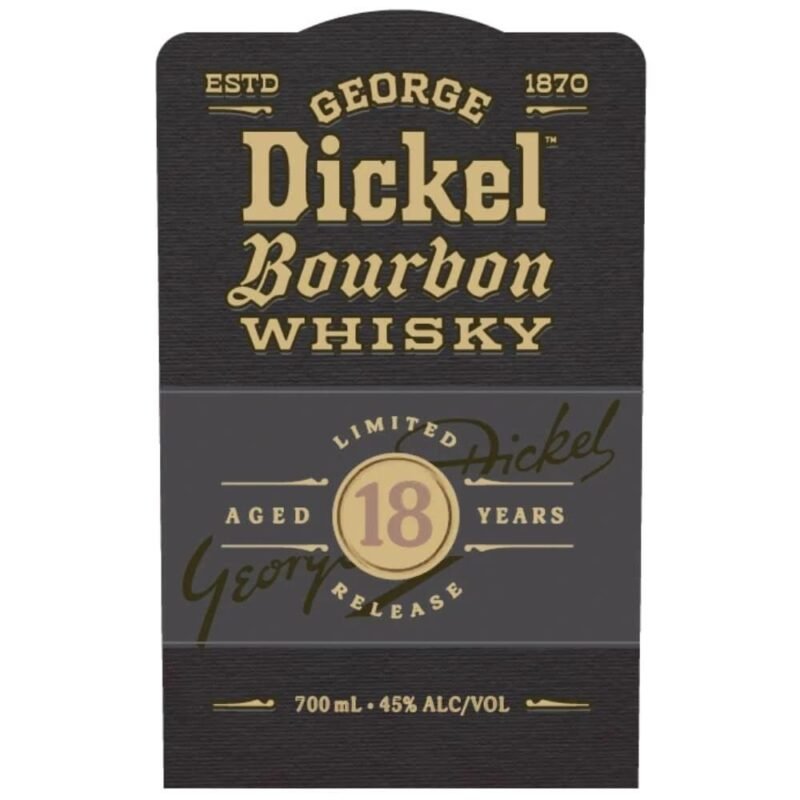 George Dickel 18 Year Old Bourbon Limited Release