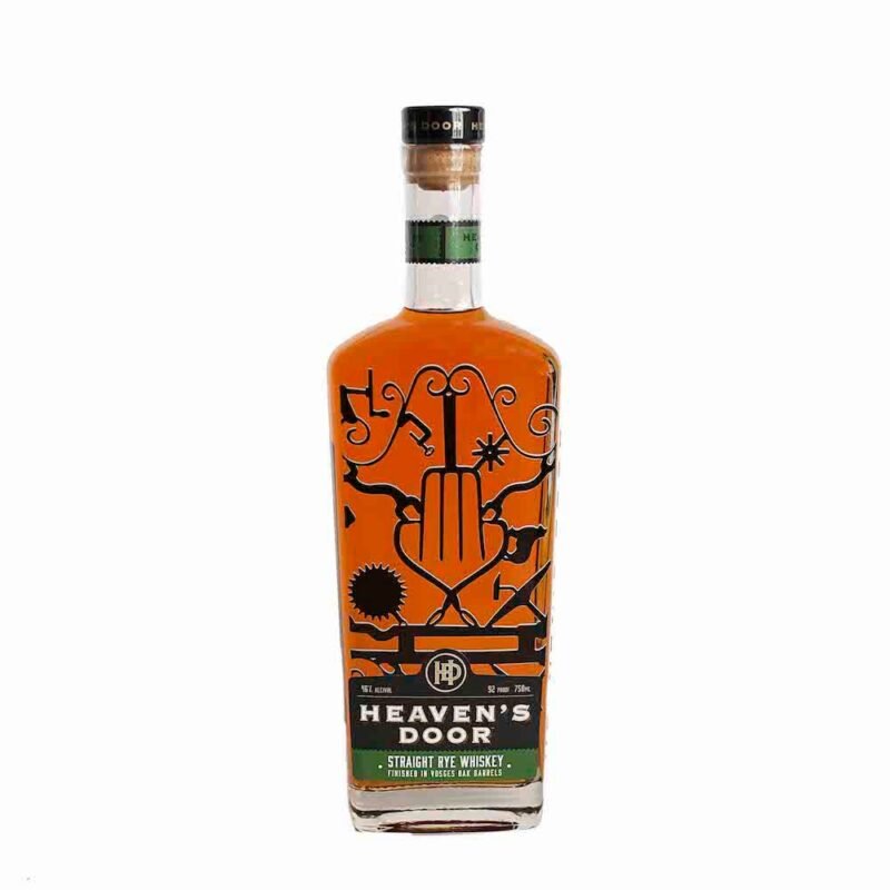 Heaven’s Door Straight Rye Whiskey 750ml