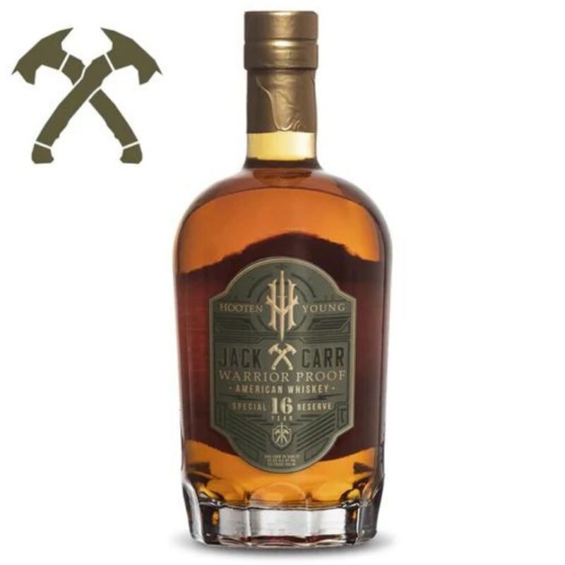 Hooten Young Jack Carr 16 Year Old Special Reserve Warrior Proof American Whiskey
