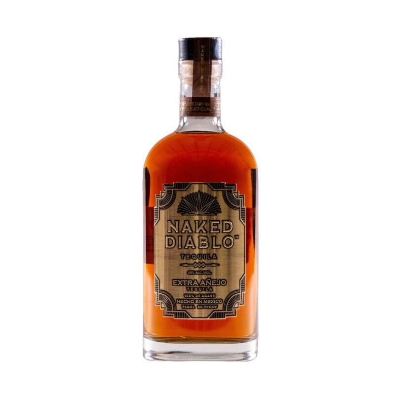 Naked Diablo Extra Anejo Tequila 750ml