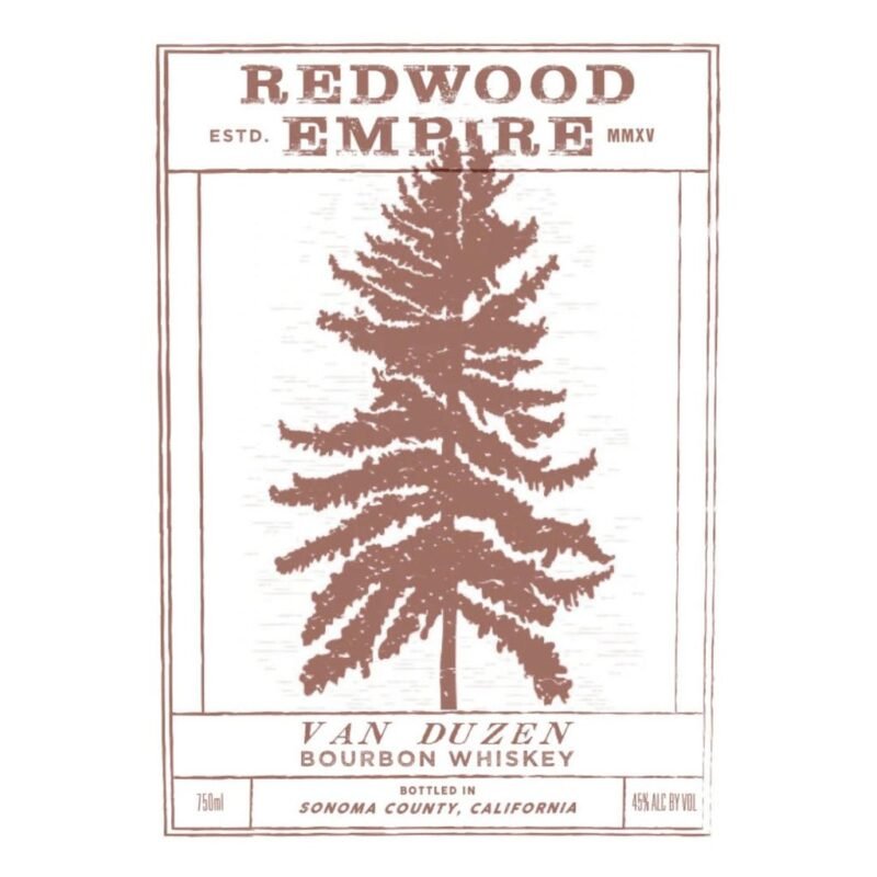 Redwood Empire Van Duzen Bourbon 750ml