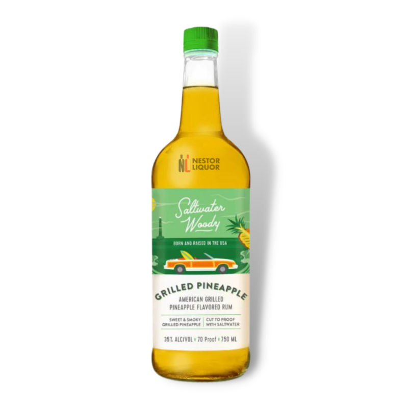 Saltwater Woody Grilled Pineapple American Rum 750ml