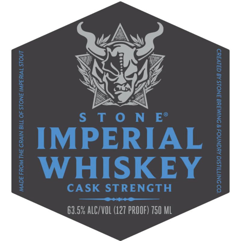 Stone Imperial Cask Strength Whiskey 750ml