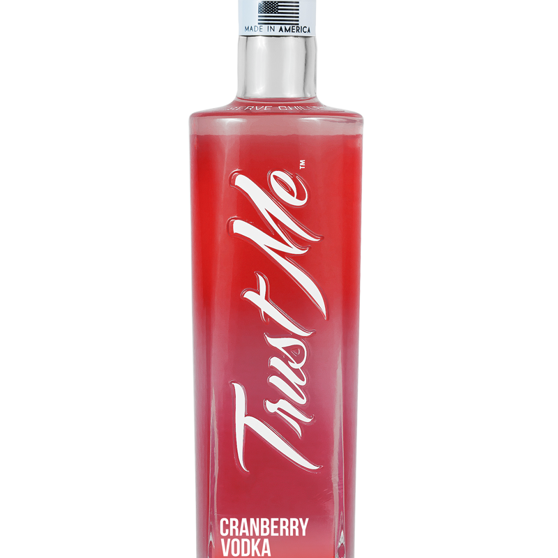 Trust Me Vodka Bottled Cocktail - Cranberry Vodka 375ml