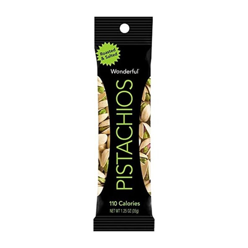 Wonderful Pistachios Roasted & Salted Pistachios 1.25 Oz Bag